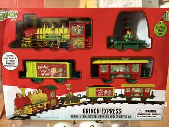 Grinch Christmas Train Set 