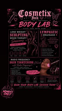 Lymphatic drainage / body sculpting