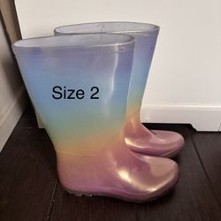Girl Rain Boots 