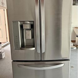 LG Stainless Steel French Door Refrigerator - 24 cu ft - Ice & Water