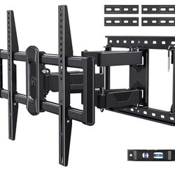 Mounting Dream UL Listed Full Motion TV Mount for Most 42-84 Inch TVs, Adjustable TV Wall Mount Swivel and Tilt, Loading 100 LBS
