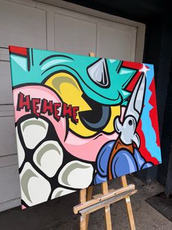 Custom Pop art painting