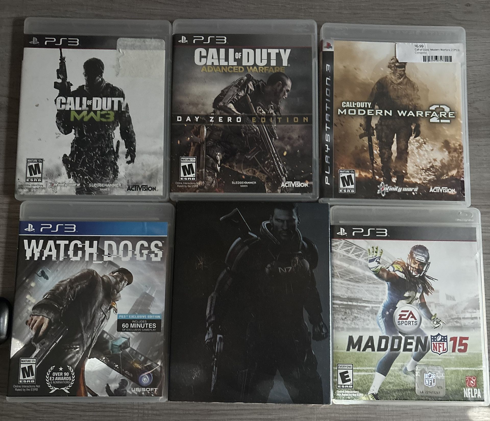 Various PS3 Games