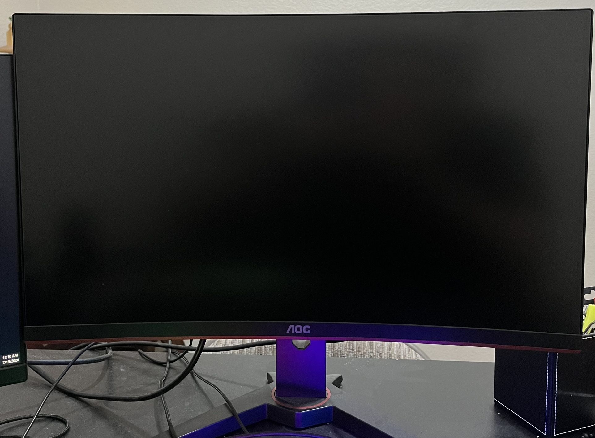 AOC Gaming Monitor 24” 144hz 1ms