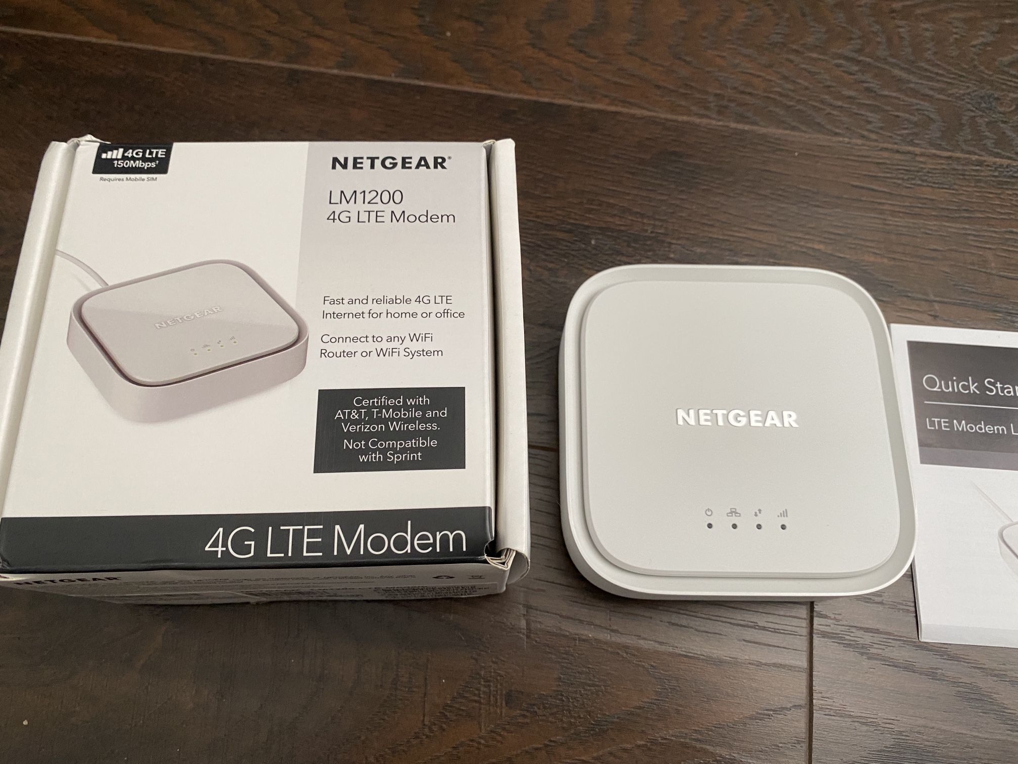 Netgear LM1200 4G LTE Modem with Failover