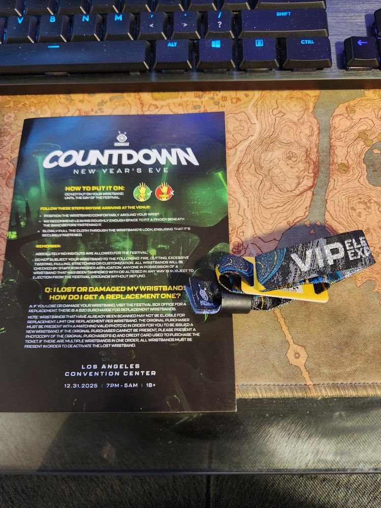 Countdown NYE VIP Ticket