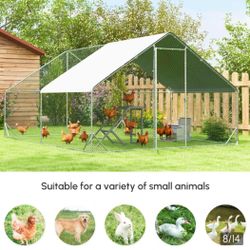 Large Chicken Coop Metal Chicken