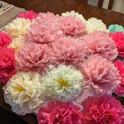 Paper Flowers/ flores de papel