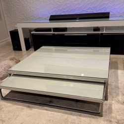 TV Console Unit And Nesting Tables