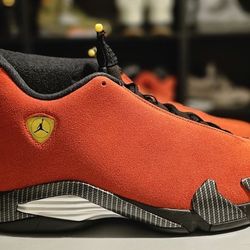 Jordan 14 Ferrari Size 13 Authentic Nike Travis Nigel