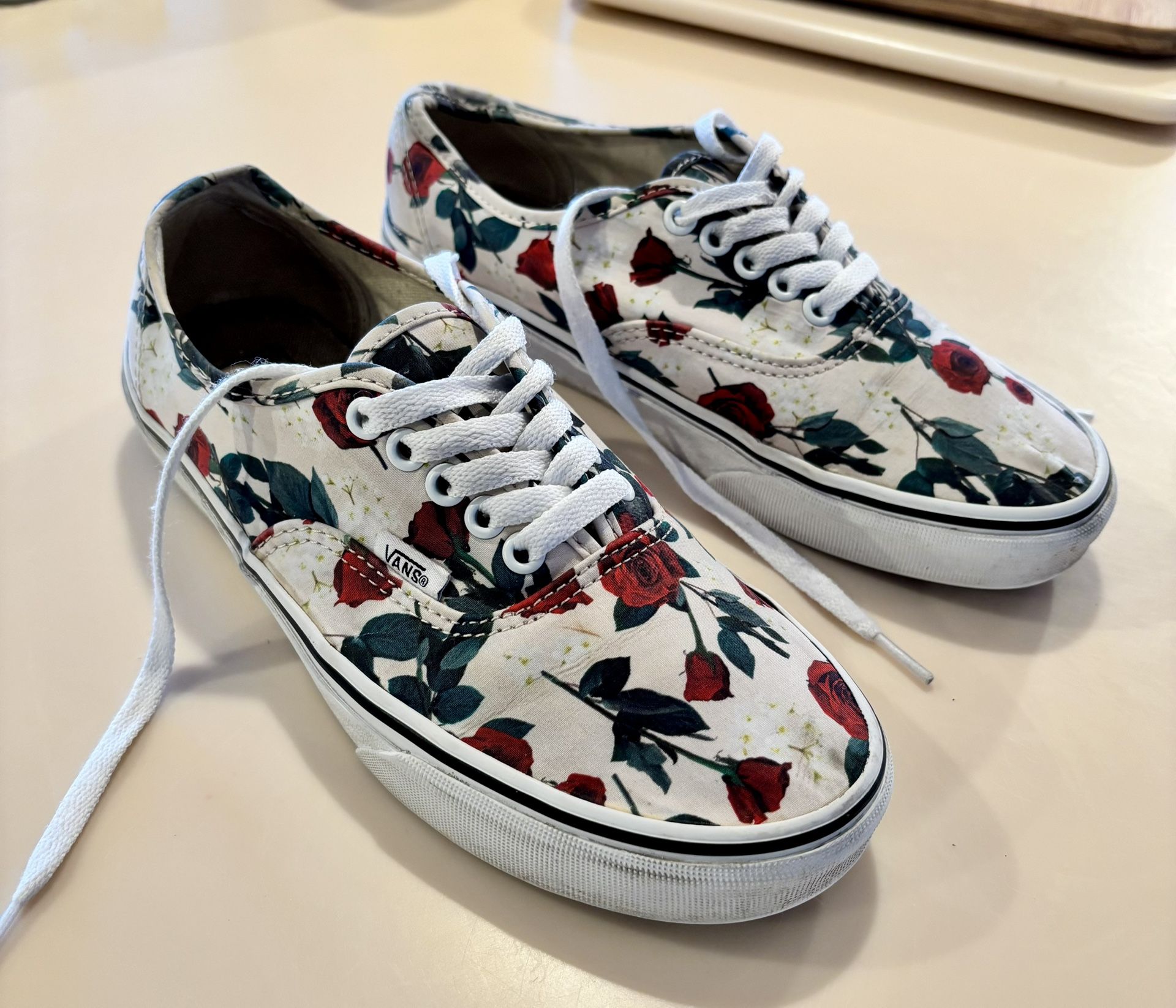 Floral Vans