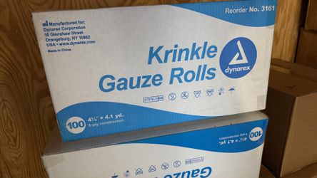 Gauze rolls 100 count