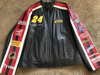 Leather Jacket sz medium Jeff Gordon original