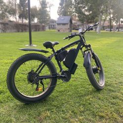 35MPH Electric Bike Fat Tire E Bike Electric Dirt Bike Electric Mountain Bike & Electric Scooters