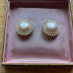 Vintage Pearl Earrings
