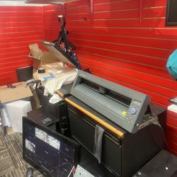 Computer, Sneaker, Heat Press, Vinyl Cutter, Printer