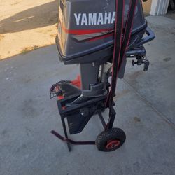 Yamaha 8Hp O.B Moter With Stand