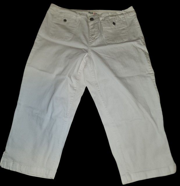 Not Your Daughter's Jeans! White Denim - Size 10