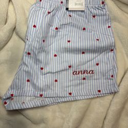 Embroidered Shorts 