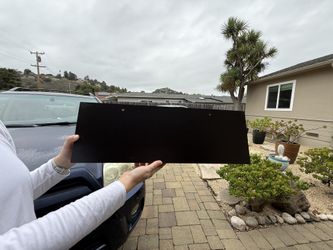 2 Dark brown Shelves 