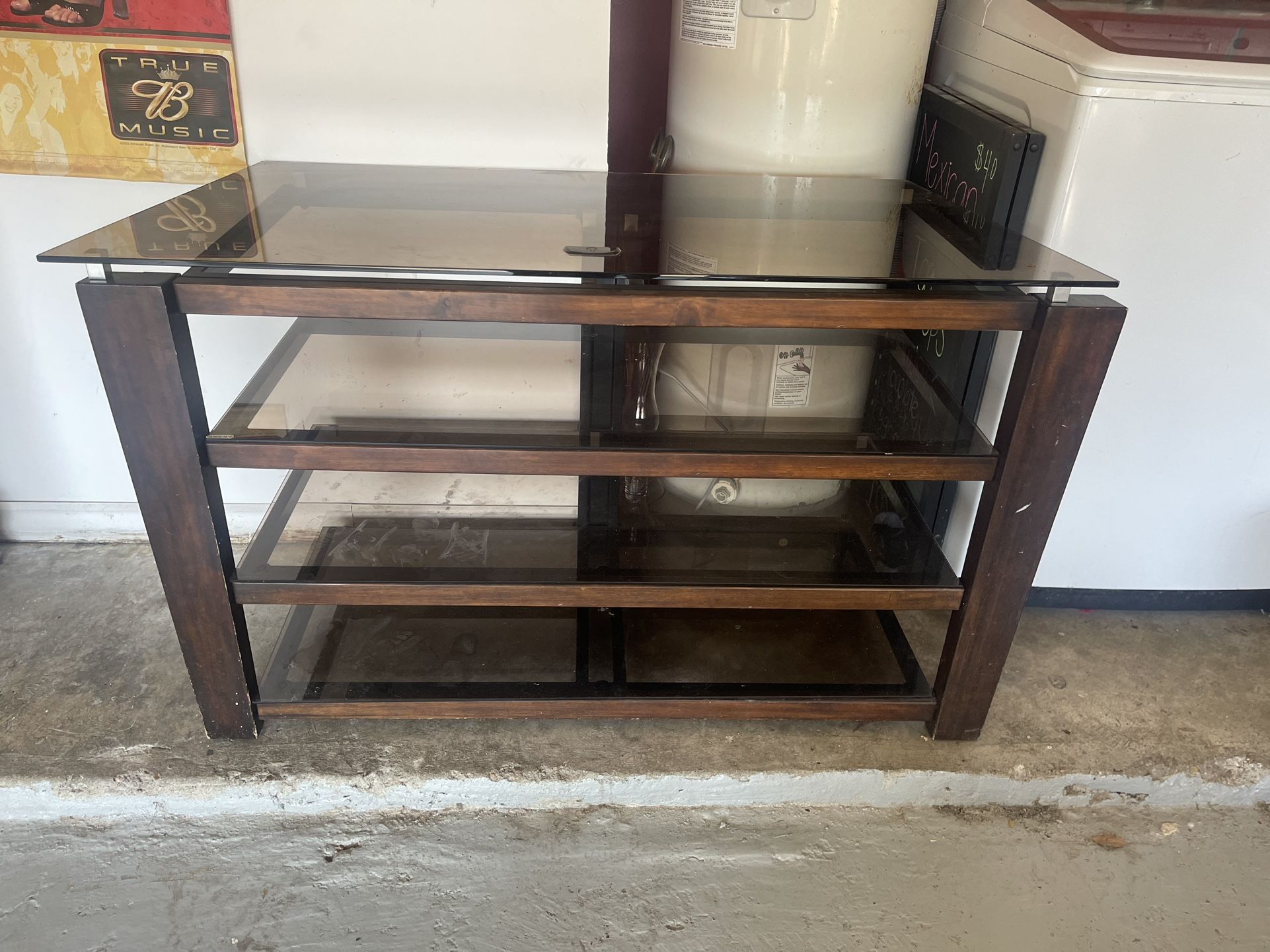 Glass Console Table 