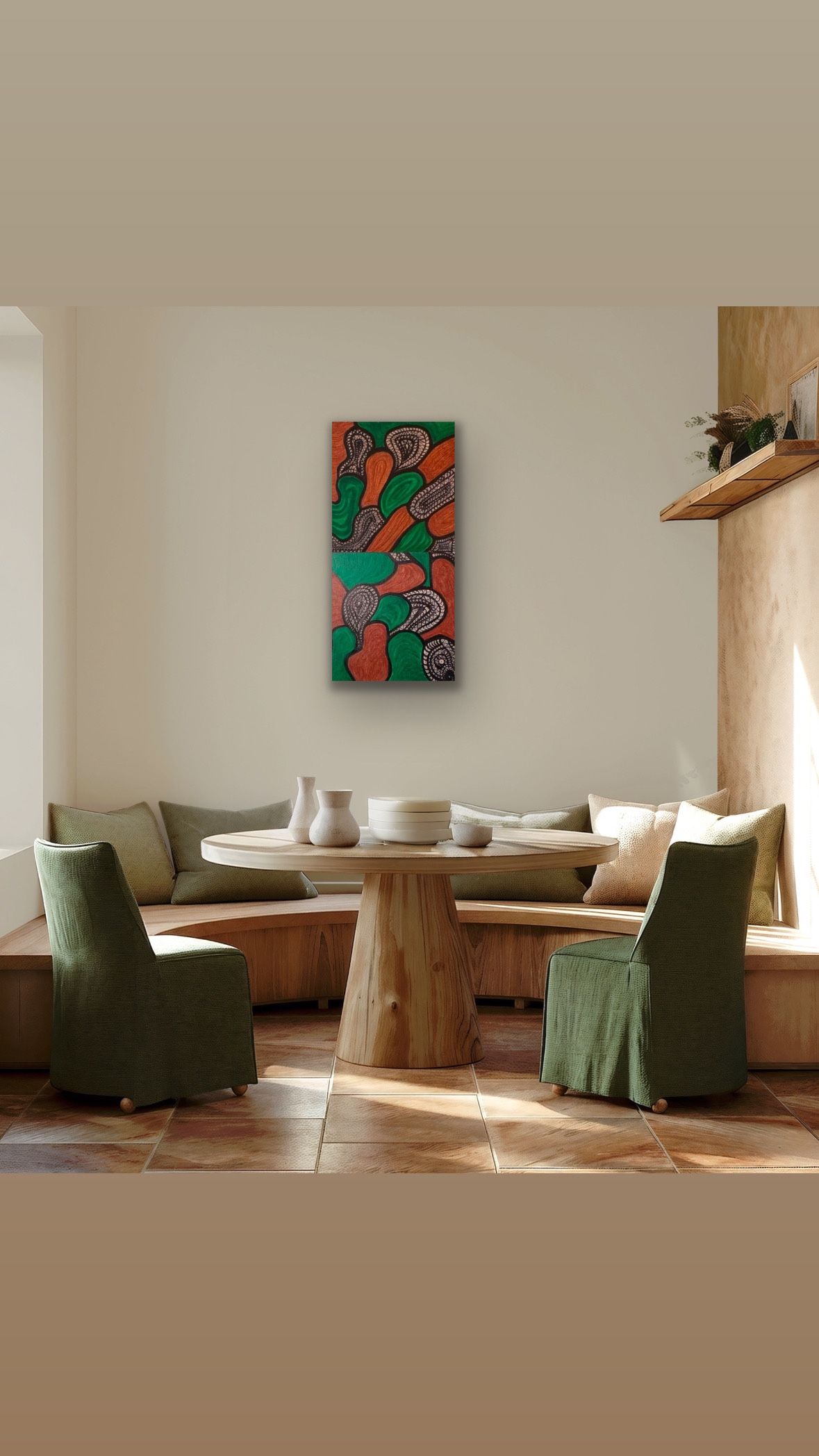 Handmade Art Painting Done By Artist 