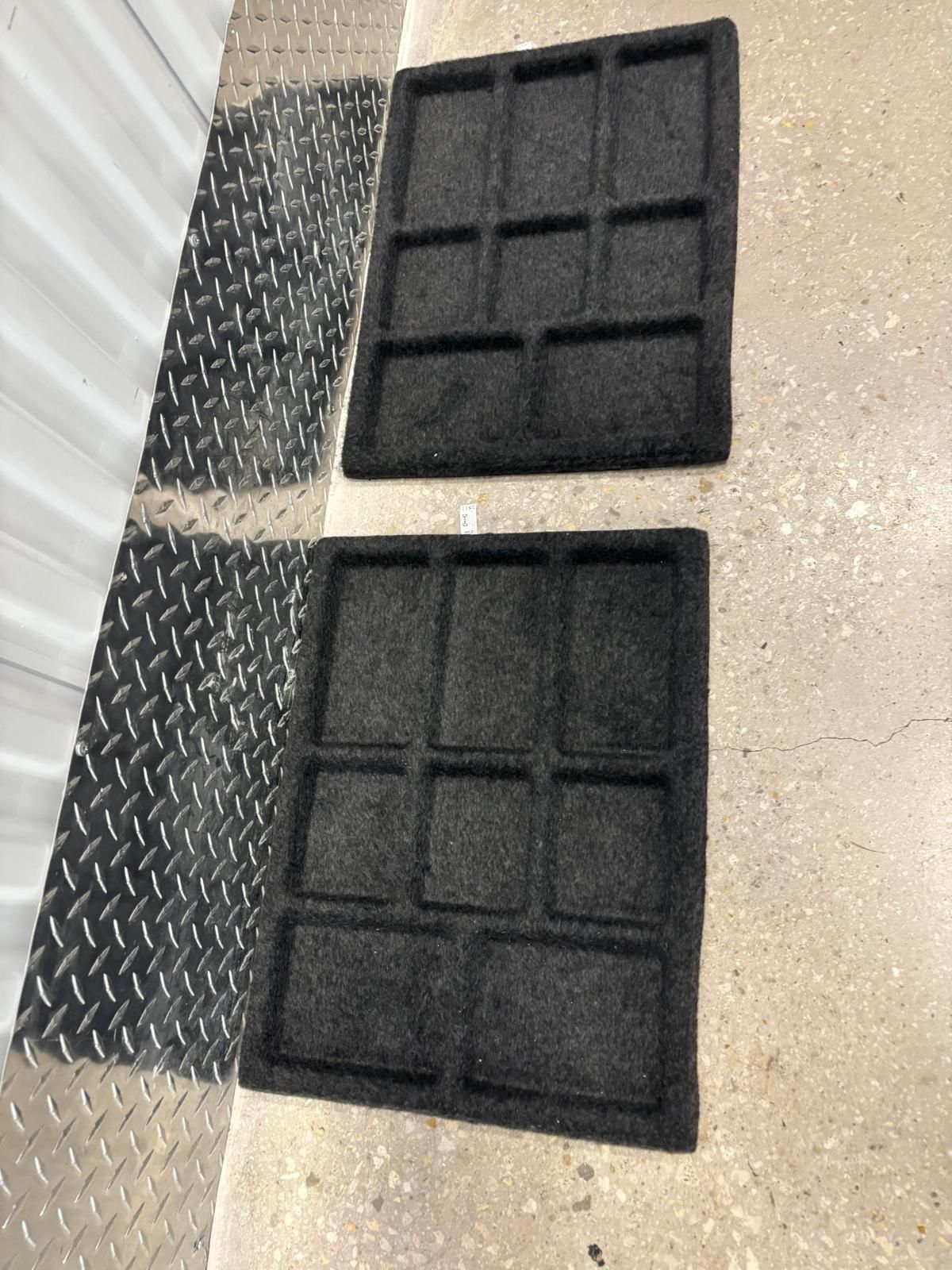 Two jewelry trays. Fabric lined. 16” x 21” …both for $20