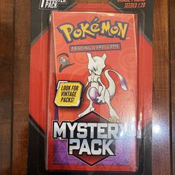 Pokemon 2025 Mystery Pack Blister Mewtwo Art Brand New! Sealed! 🔥
