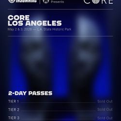 Tomorrowland Core Los Angeles 2day Ga