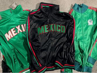 Mexico Jackets, embroidered unisex zipper World cup soccer Chamarra de seleccion Mexicana