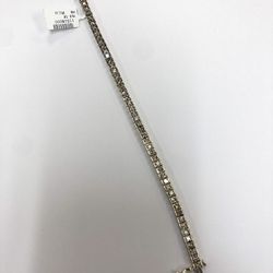 14KYG 8” Tennis Bracelet Apprx 5.10CTW 