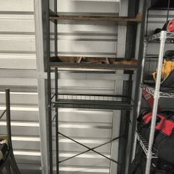 Desk And Shelves