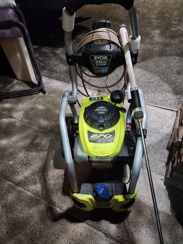 RYOBI GCV190 Honda Motor 3100psi 2.5 GPM for Sale in Redmond WA OfferUp