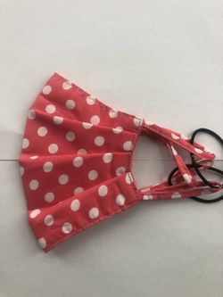 Mask Face, Double layer 100% Cotton with 2 round Elastic, made in USA