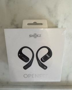 Shokz OpenFIT Black T910 Open Ear True Wireless (New Sealed)