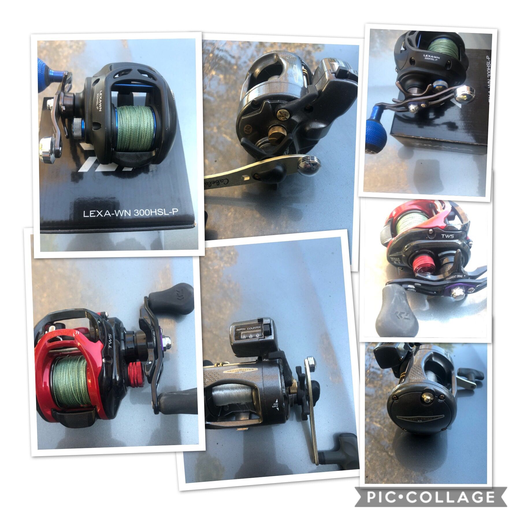 Top Quality fishing reels.