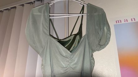 sage green Windsor dress size small