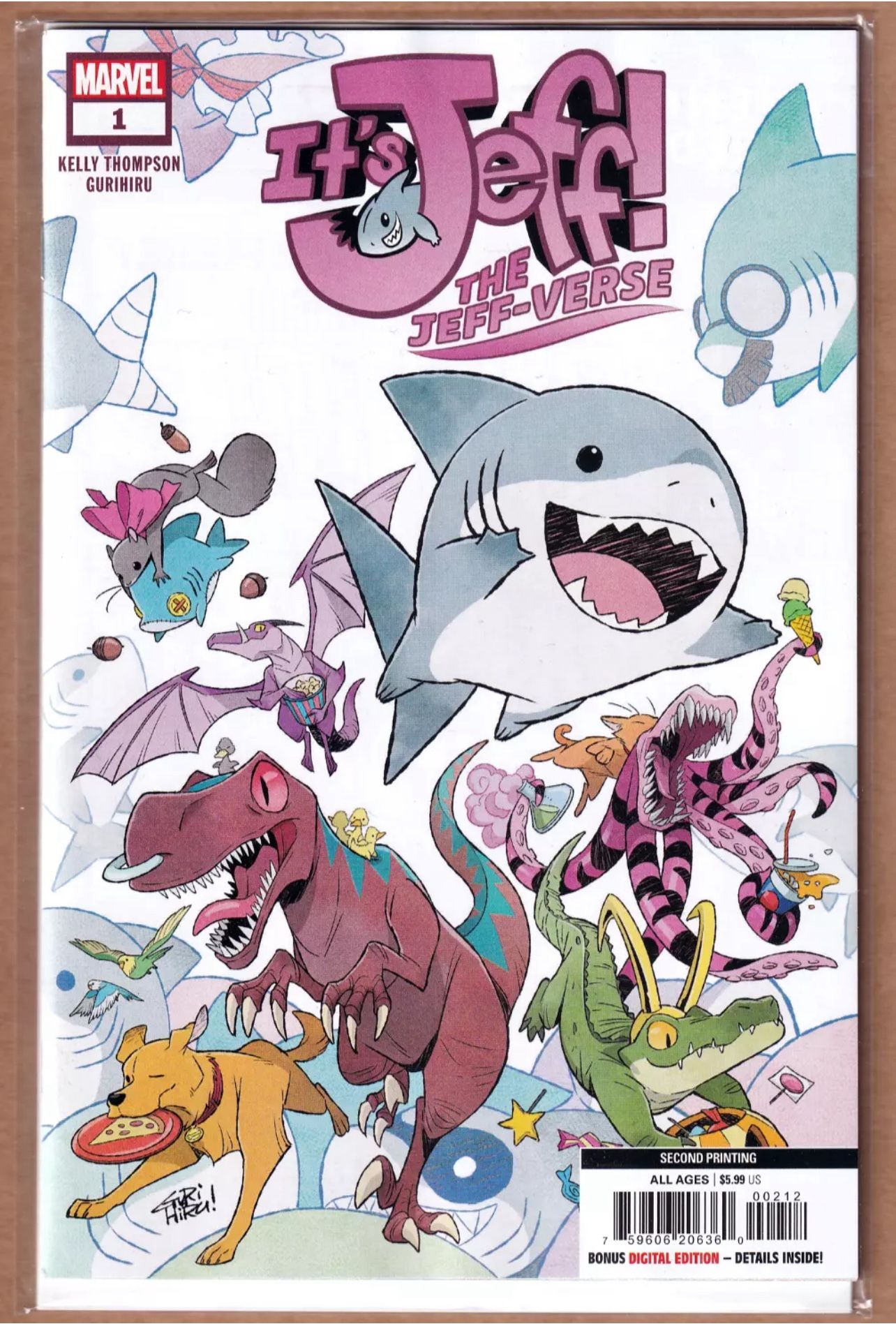 ITS JEFF THE JEFF-VERSE #1 2ND PRINT GURIHIRU VARIANT MARVEL COMICS 2025