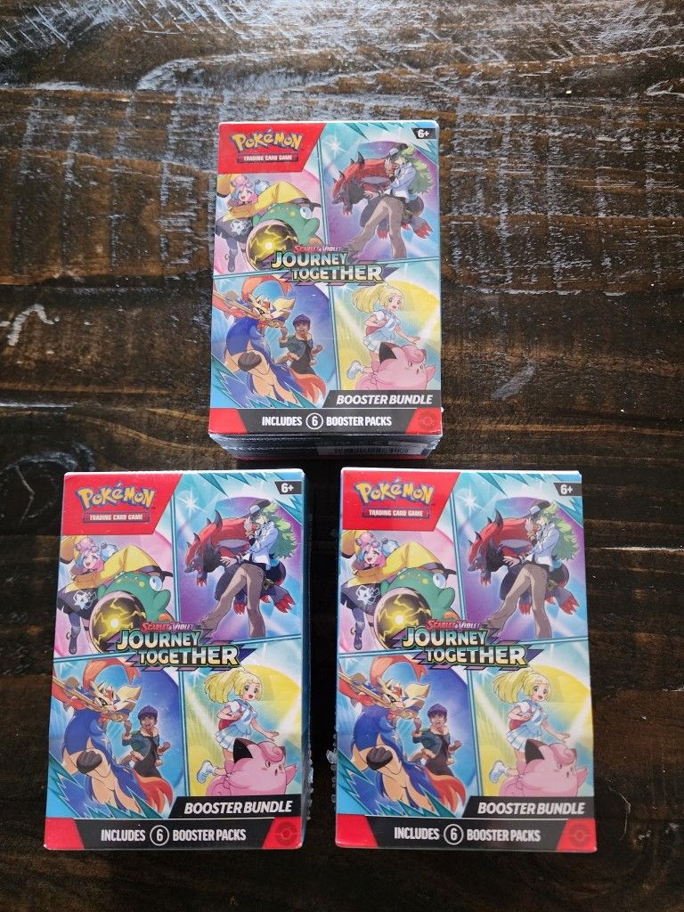 Journey Together Booster Bundles
