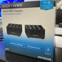 NETGEAR Nighthawk Home Mesh WiFi 6 System 