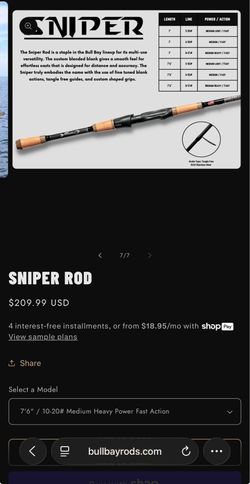 Bull Bay Sniper Rod