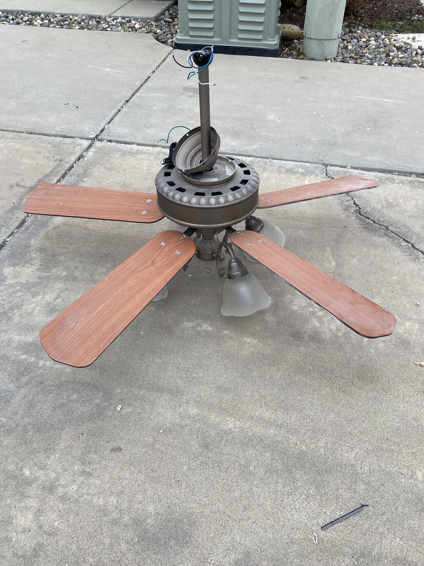 52” Ceiling Fan Set