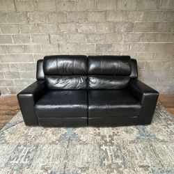 Black Movie Theatre Electric Reclining Sectional Couch With Charging Port “WE DELIVER”