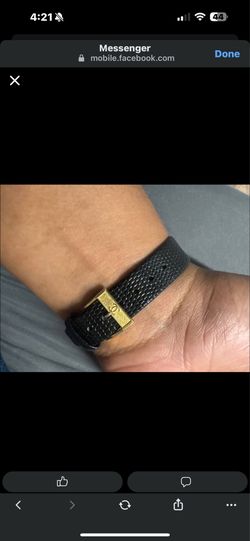 18k electroplated Swiss Cartier watch