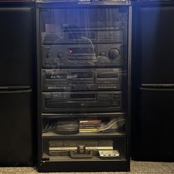 Vintage Kenwood Stereo Set