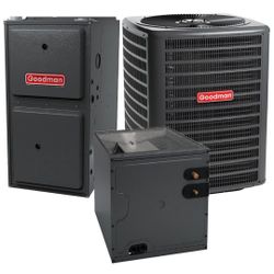 New goodman complete systems electric or gas  r32