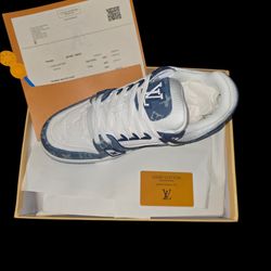 Louis Vuitton Trainer ‘Denim Monogram’