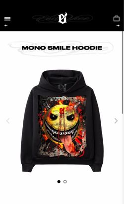 MONO SMILE HOODIE (large)