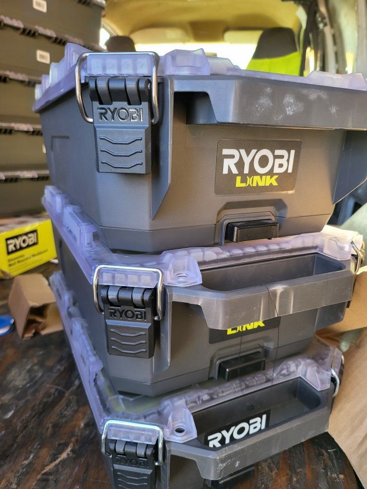 RYOBI
LINK Compact 6-Compartment Modular Small Parts Organizer Tool Box