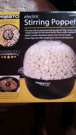 Presto PopCorn Machine Maker